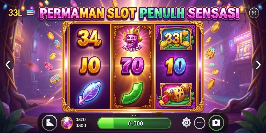 Tampilan permainan Slot 33L dengan grafis memukau dan gameplay yang menarik.