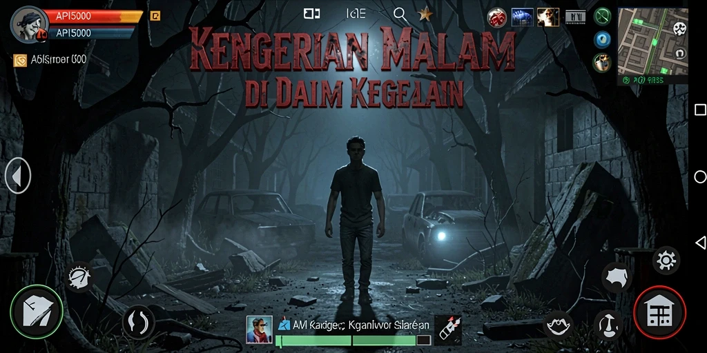 Menampilkan gameplay menegangkan dari API5000 dengan suasana horor yang kental.