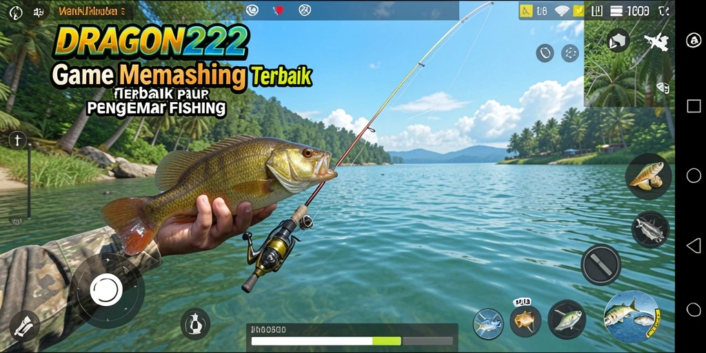 Gameplay memancing yang seru dan mendebarkan di DRAGON222.