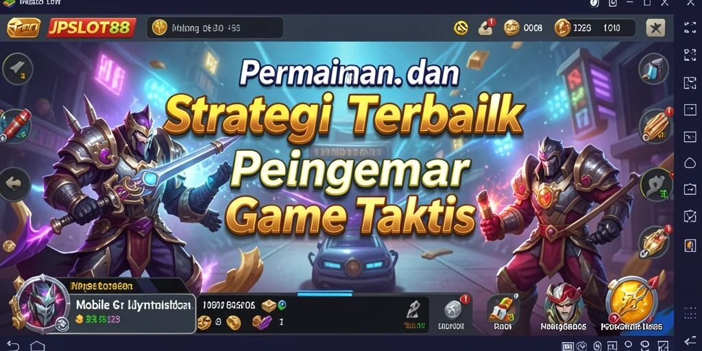 Tampilan gameplay JPSLOT88 yang menarik dan strategis.
