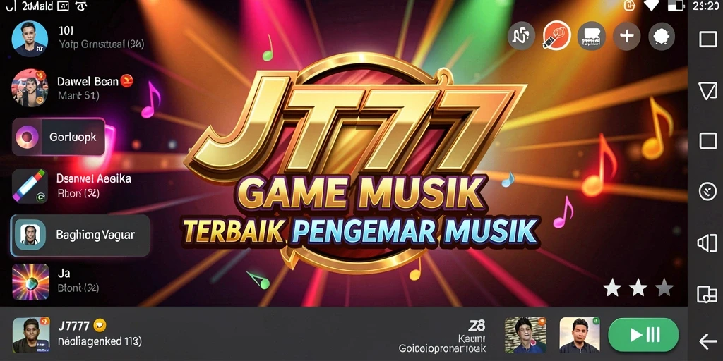 Tampilan menarik dari gameplay JT777 yang penuh warna dan interaktif.