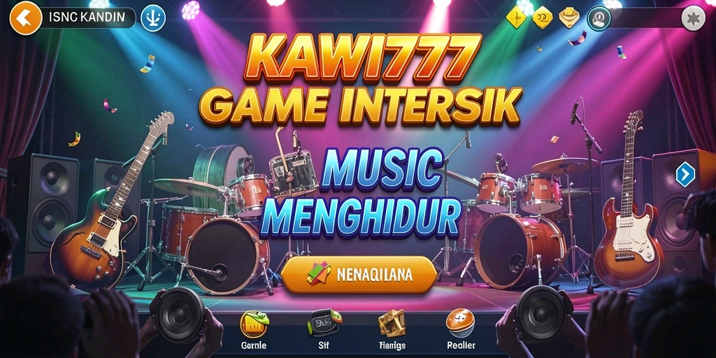 Screenshot gameplay KAWI777 yang menunjukkan pengalaman musik yang interaktif.