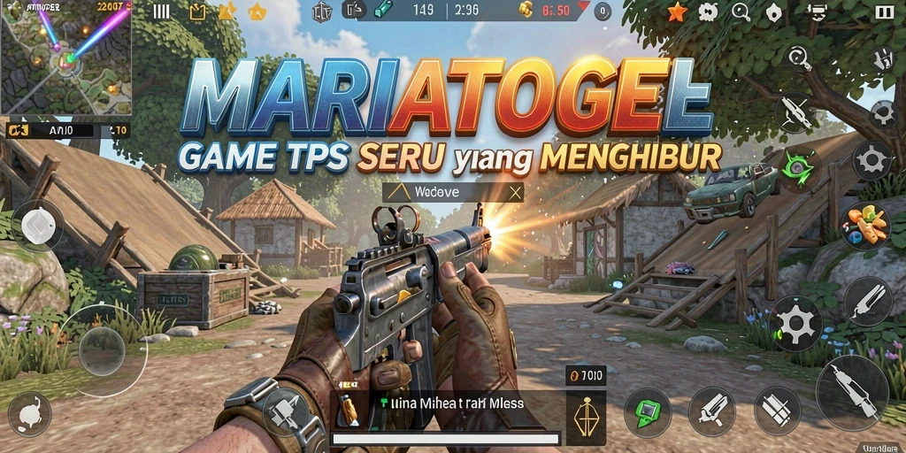 Tampilan gameplay seru MARIATOGEL yang memukau.