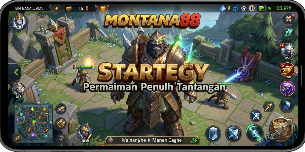 Tampilan gameplay menantang di MONTANA88 dengan strategi mendalam.