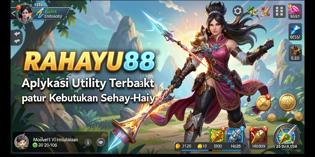 Tampilan antarmuka RAHAYU88 yang sederhana dan intuitif.