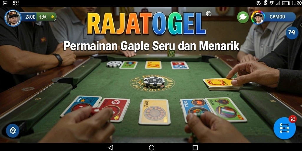 Tampilan gameplay seru di RAJATOGEL dengan teman-teman.