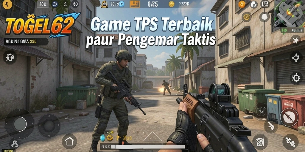 Screenshot TOGEL62 menampilkan aksi seru dalam gameplay TPS yang mendebarkan.