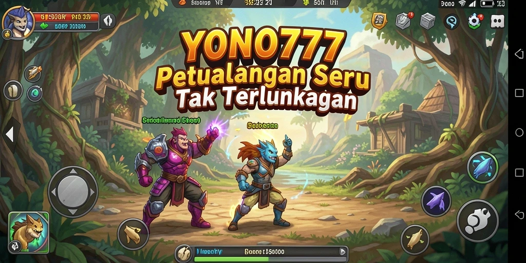 Tampilan gameplay YONO777 menampilkan petualangan yang mendebarkan dan penuh tantangan.